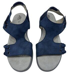JBU By Jambu Womens Alice Vegan Flats Sandals Size 9M Blue Casual Slingback